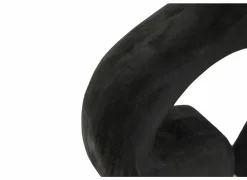 Lampenvoeten|Lampenvoet E27 H35cm - hout - zwart