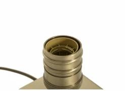 Lampenvoeten|Lampenvoet E27 10x10cm - metaal - goud