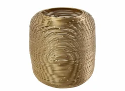 Kaars & Houder|Lantaarn Ayla Ø20x19cm - metaal - goud