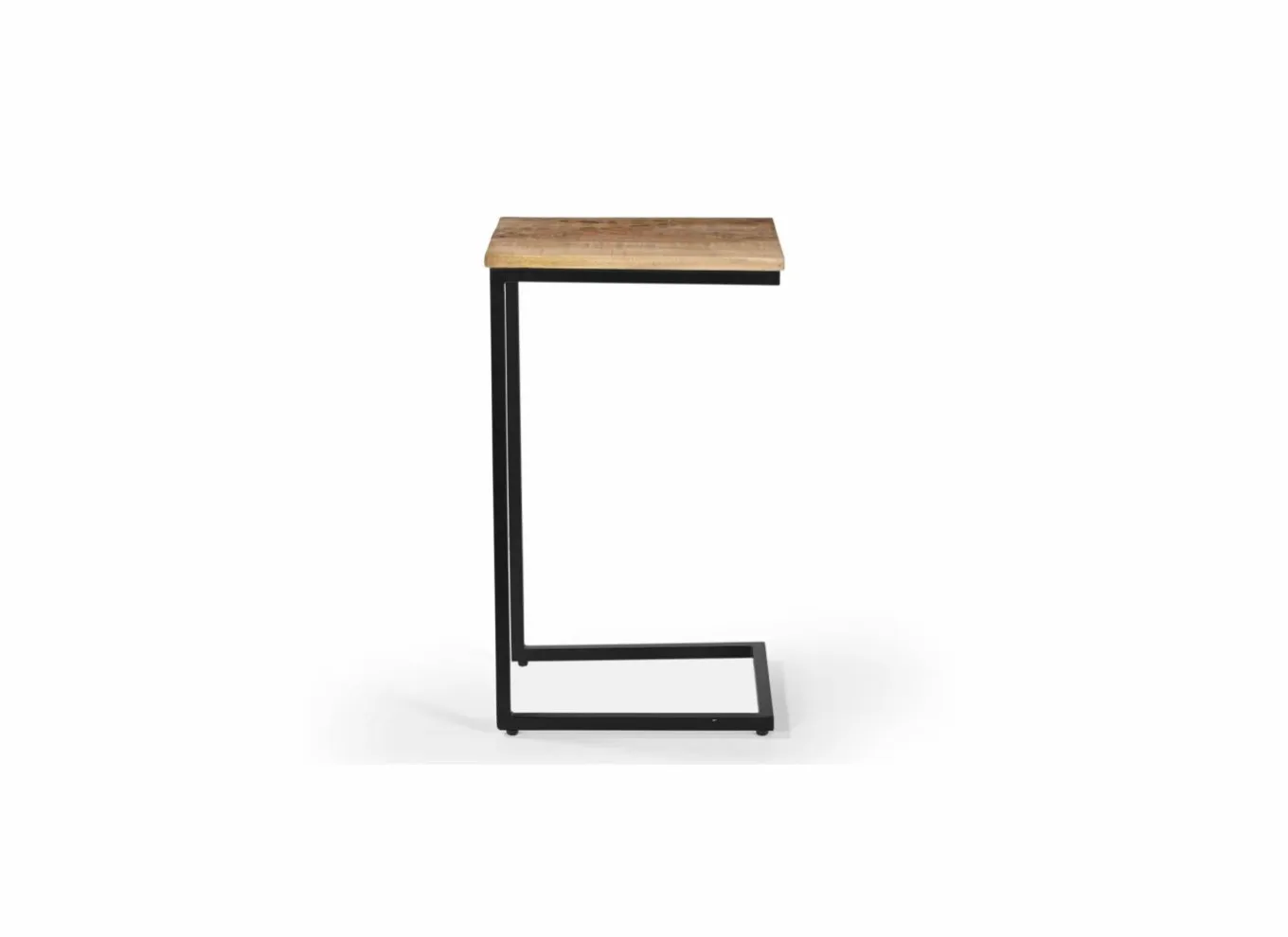 Bijzettafels|Laptoptafels|Laptoptafel Feline 40x33cm - mango massief - naturel