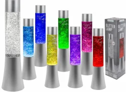 Kinderdecoratie|Tafellampen|Lavalamp Glitter H34cm
