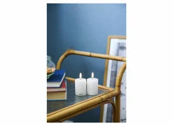 Ledkaars Sille Rechargeable wit set van 2- Kerstdecoratie|Kaars & Houder