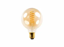 Ledlamp globe spiral 5W E27- Ledlampen