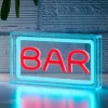 Ledlamp Neon Bar kunststof - blauw & rood- Ledlampen