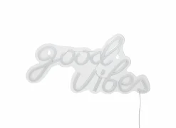 Ledlamp Neon Good Vibes 40,5x20cm - kunststof - roze- Decoratieve Accessoires|Ledlampen