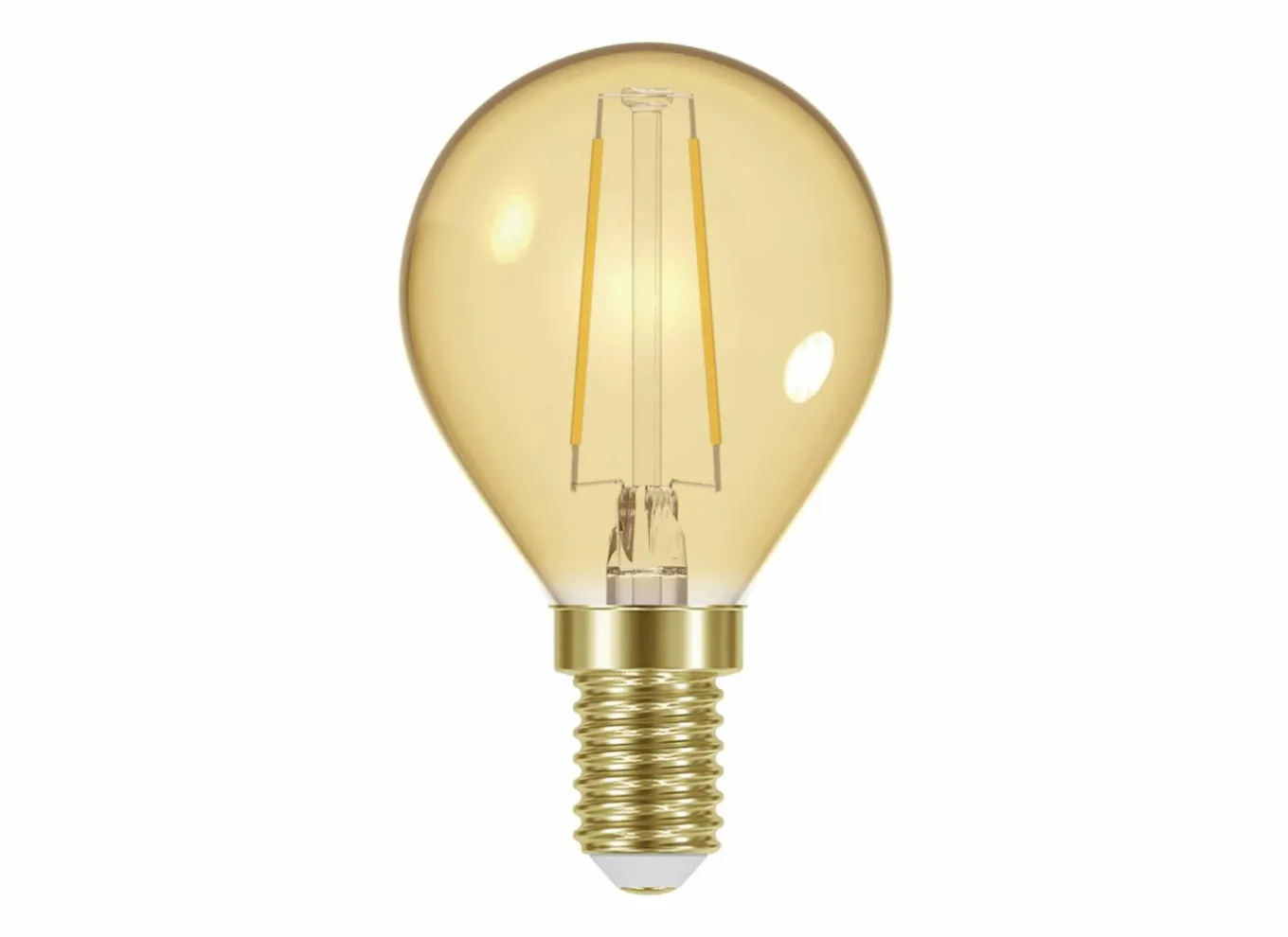 Ledlampen|LED-lamp Vintage kogel 2W E14