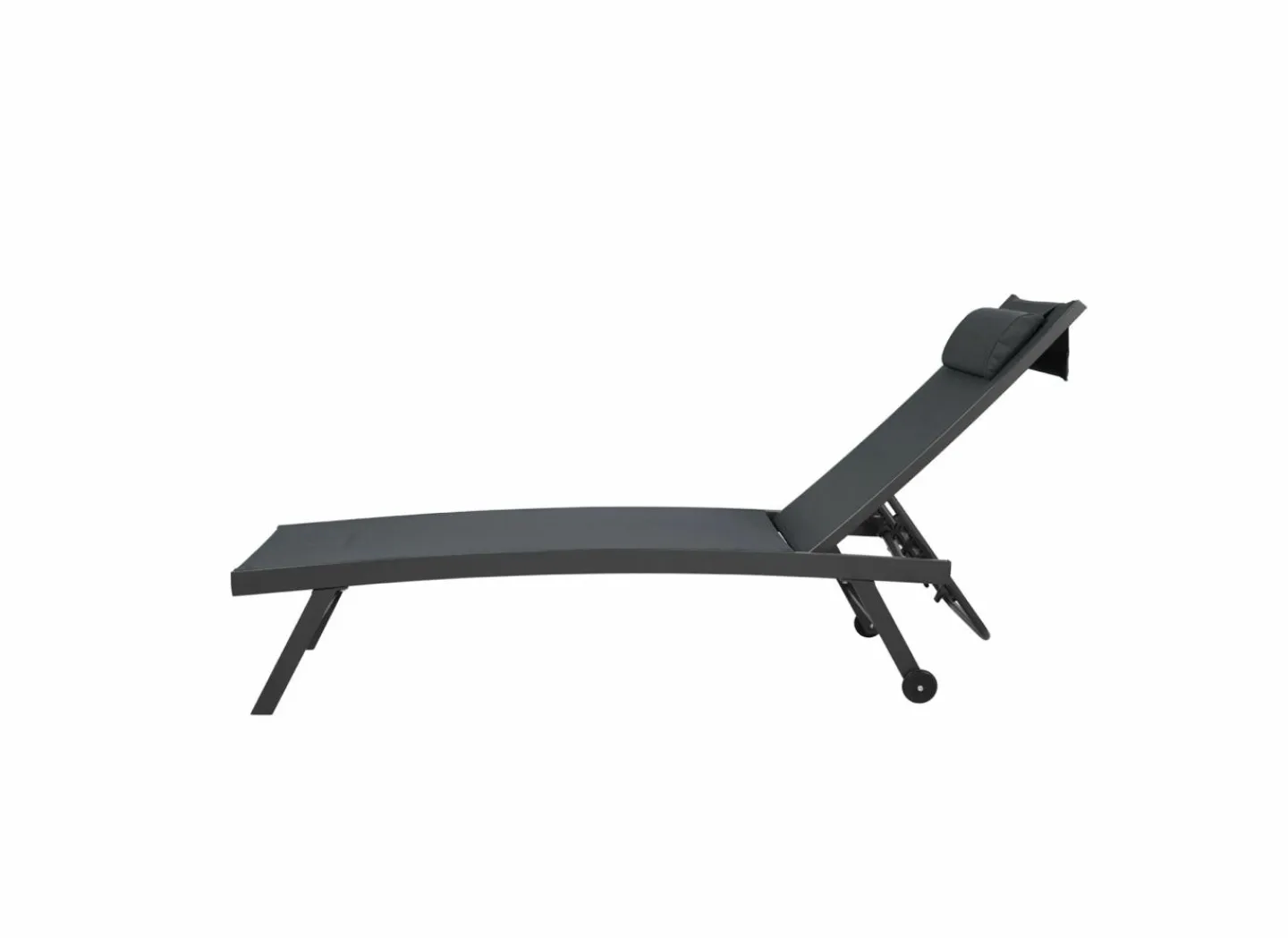 Ligbed Oasis antraciet- Ligbedden