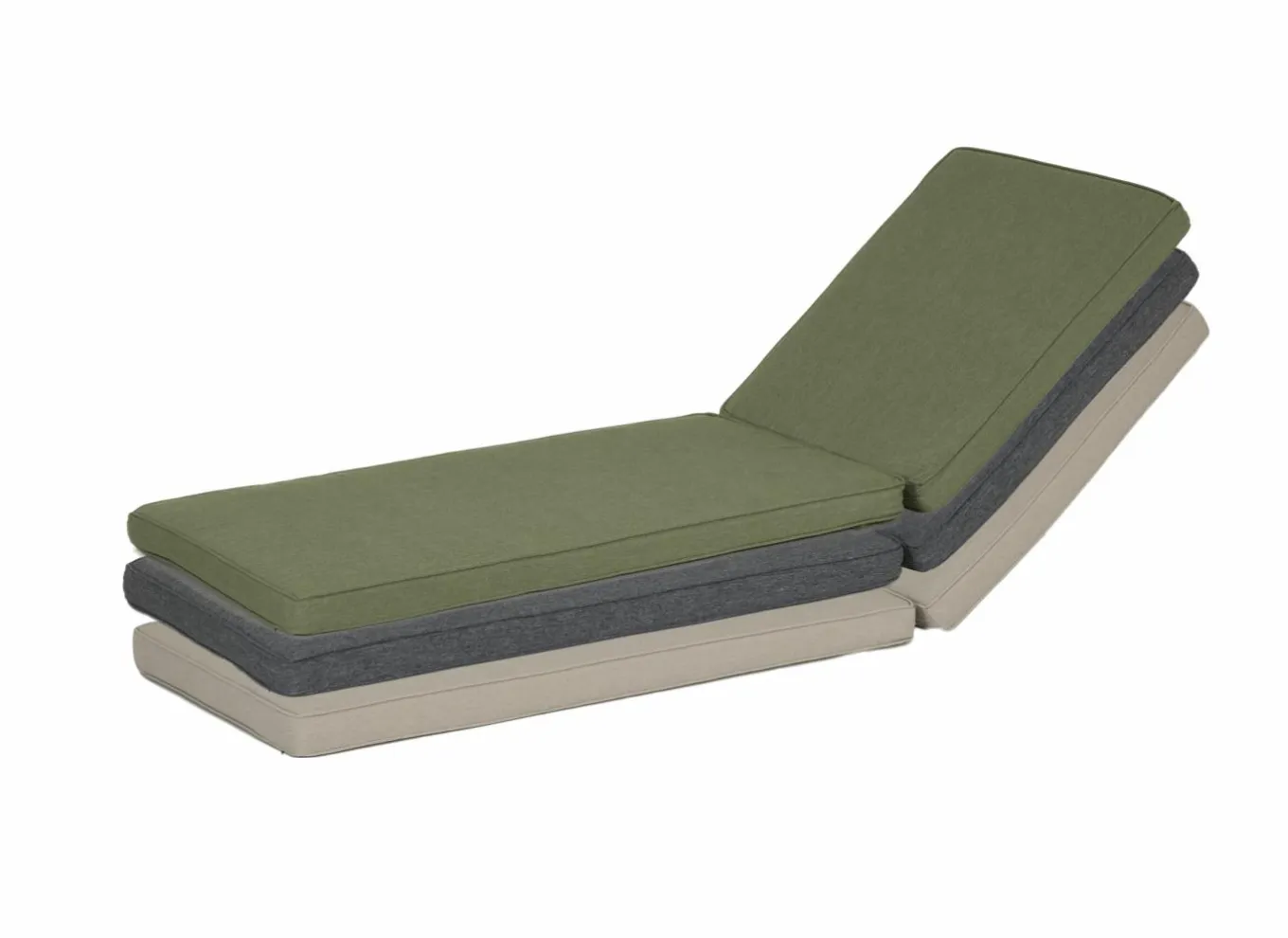 Ligbedkussens|Ligbedkussen Summertime 190x62cm - polyestervezel - beige