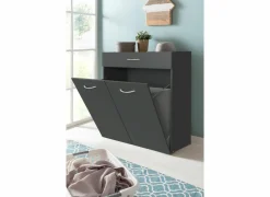 Linnenmanden|Linnenmanden|Linnenbox 80x40x98cm - decor - grafiet