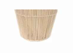 Linnenmand Muna Ø43x51cm - katoenkoord - naturel- Opbergmanden|Linnenmanden