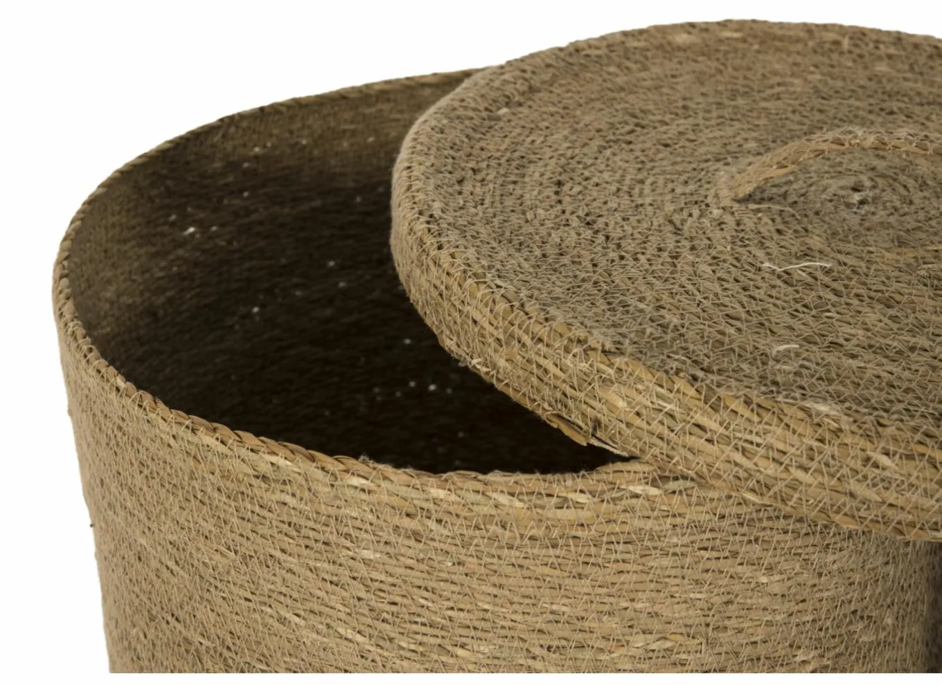 Opbergmanden|Linnenmanden|Linnenmand Ravi set van 2 - zeegras - naturel