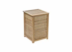 Linnenmand 40x40x58cm - bamboe - naturel- Linnenmanden|Linnenmanden