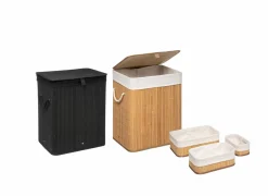 Linnenmand 40x30x50cm bamboe- Linnenmanden|Linnenmanden