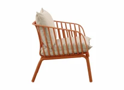 Loungeset Copacabana metaal - oranje- Loungesets|Tuinsets