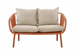 Loungeset Copacabana metaal - oranje- Loungesets|Tuinsets