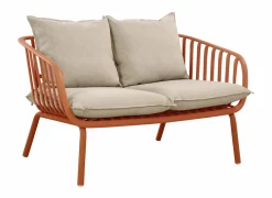 Loungeset Copacabana metaal - oranje- Loungesets|Tuinsets