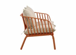 Loungeset Copacabana metaal - oranje- Loungesets|Tuinsets