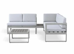 Loungesets|Loungeset Tonale aluminium polywood - greige