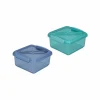 Lunchbox Ocean 1,2L blauw groen- Lunchboxen