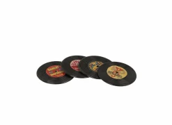 Magneten Retro Vinyl set van 4- Bureau-Accessoires