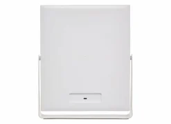 Make-up spiegel Holly 27x32cm - ABS & glas - wit- Badkamerspiegels