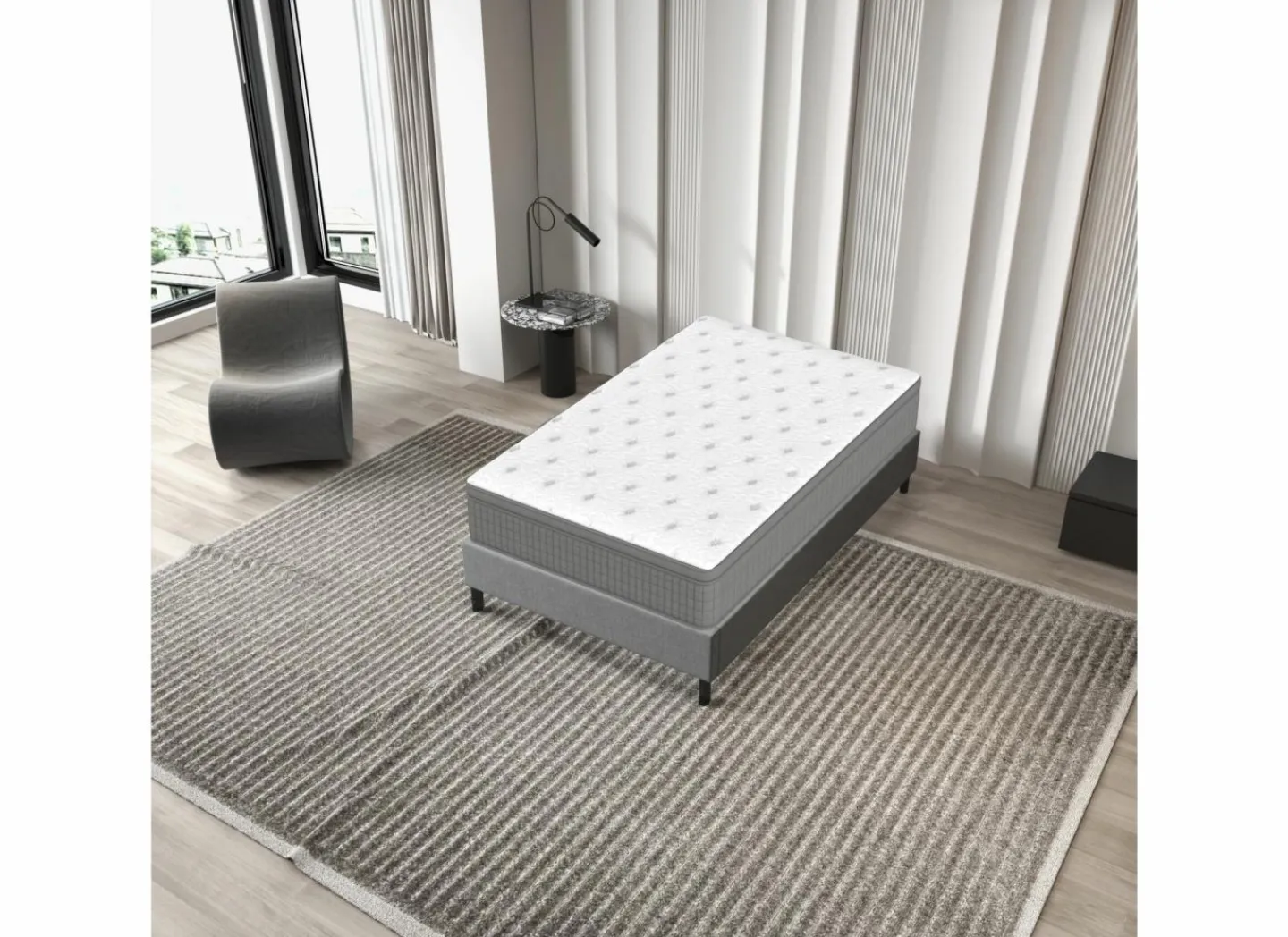 Matras Atlas pocketveren 90x200cm- Matrassen