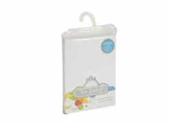 Matrasbeschermer waterdicht 60x120cm - molton - wit- Matrasbeschermers