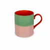 Mok 40cl - stoneware - multicolor- Koffietassen|Koffietassen