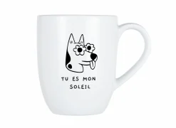 Cosy & Trendy Mok Cosy Tu es mon soleil 53cl - porselein - wit- Koffietassen|Koffietassen