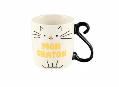 Mok Houba Mon Chaton 50cl - porselein - multicolor- Koffietassen|Koffietassen