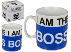 Koffietassen|Koffietassen|Mok I Am The Boss 75cl