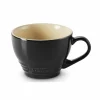 Le Creuset Mok 40cl - keramiek - ebbenzwart- Koffietassen|Koffietassen