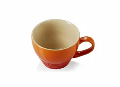 Le Creuset Koffietassen|Koffietassen|Mok 40cl - keramiek - oranjerood