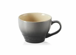 Le Creuset Mok 40cl - keramiek - grijs & zwart- Koffietassen|Koffietassen