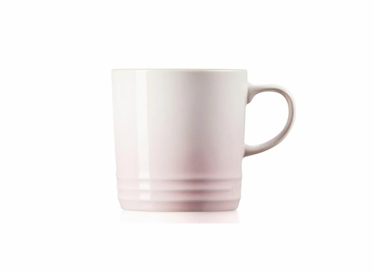Le Creuset Mok 35cl - keramiek - shell pink- Koffietassen|Koffietassen