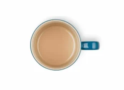 Le Creuset Koffietassen|Koffietassen|Mok 35cl - keramiek - blauw