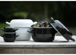 Cosy & Trendy Kookpotten|Mosselpot Ø18cm zwart