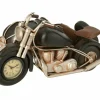 J line Moto Antiek 26x17,5x12cm - metaal - zwart- Decoratieve Accessoires