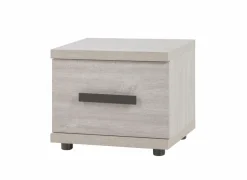 Nachtkastje 50x37x40cm - decor - grijs- Nachttafels