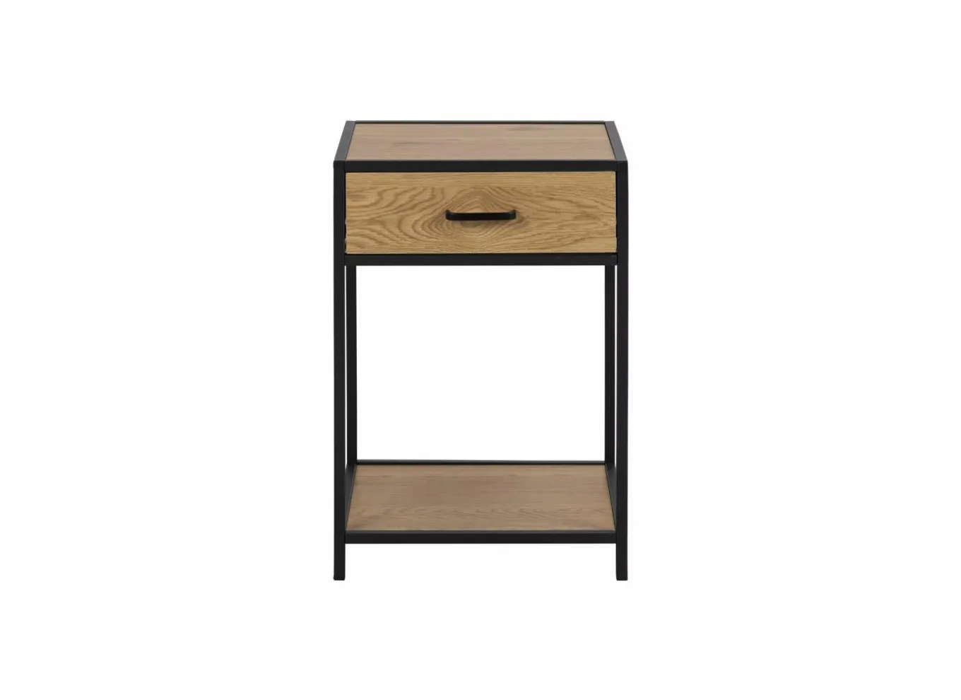 Nachttafels|Nachtkastje 42x35x63cm - decor - eik