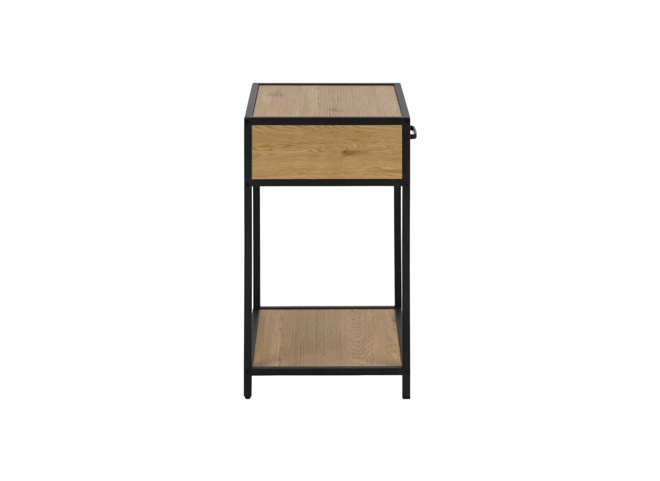 Nachttafels|Nachtkastje 42x35x63cm - decor - eik
