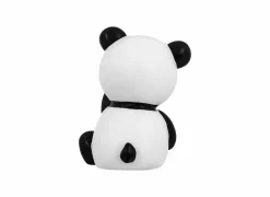 Nachtlampje Panda H13,5cm - kunststof - wit/zwart inclusief batterij- Nachtlampjes|Nachtlampjes