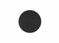 Glasonderzetters|Onderzetters voor glazen Folze Ø10cm - vilt - zwart - set van 9