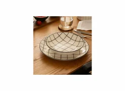 Glasonderzetters|Onderzetters voor glazen Mina Ø10x6cm - acacia massief - bruin - set van 6