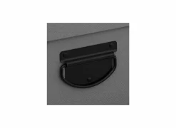 Opbergbox met jute effect - karton - grijs set van 4- Opbergboxen|Opbergboxen