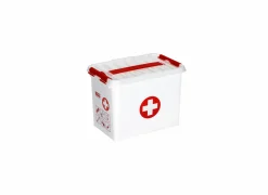 Sunware Opbergbox Q Line First aid 9L - 30x20x22cm- Opbergboxen|Opbergboxen