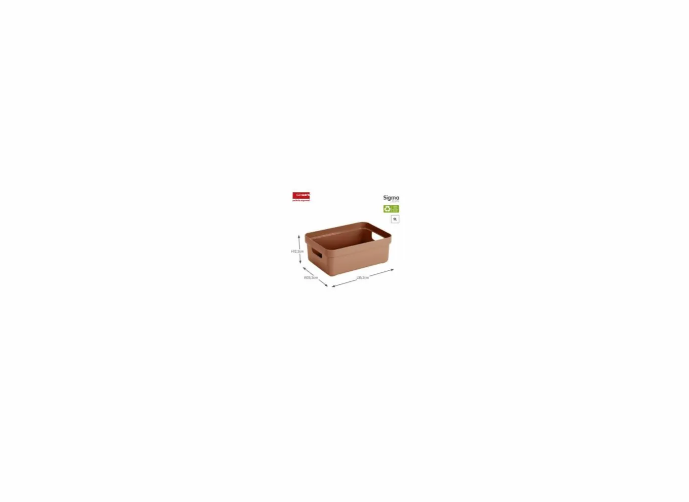 Sunware Opbergboxen|Opbergboxen|Opbergbox Sigma Home 9L - 35,2x25,3x12,2cm