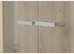 Gorbe Draaideurkasten|Vitrinekasten|Opbergkast 93cm - melamine - olm