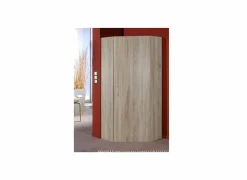 Opbergkast Mrk 80cm - decor - eik- Bijzetkasten|Draaideurkast