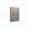 Boekenkast|Draaideurkasten|Opbergkast 120x40x180cm - decor - new grey oak